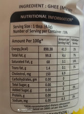 100% Natural Desi Cow Ghee By Gopi Shri | Highly Nutritious & Healthy Desi Ghee Good For Sweets | (1 Litre) 33.8 Ounce | Pouch Pack